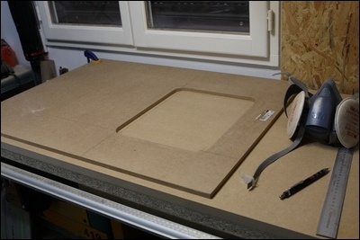 Table custom (avec insert defonceuse) en remplacement de celle de ma kity 419 1-0014778-1
